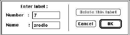 label window